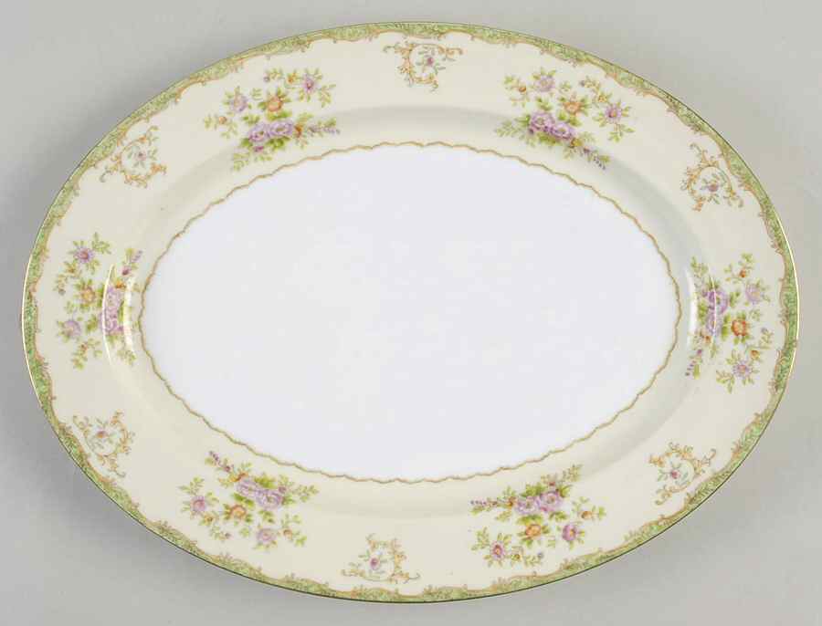 N92 13" Oval Serving Platter by Noritake-1