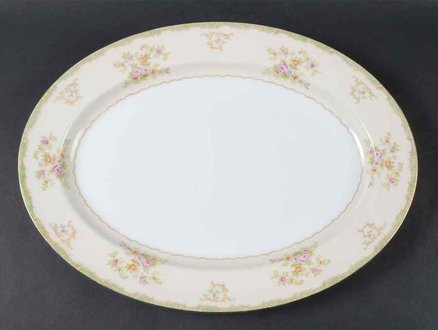 N92 16" Oval Serving Platter by Noritake-1