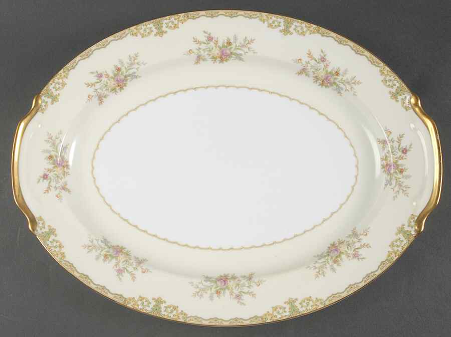 N94 16" Oval Serving Platter by Noritake-1