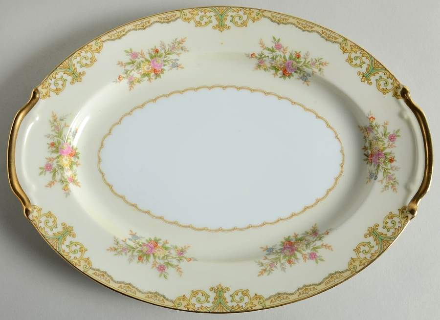 N94 11" Oval Serving Platter by Noritake-1