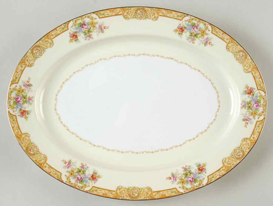 N98 13" Oval Serving Platter by Noritake-1