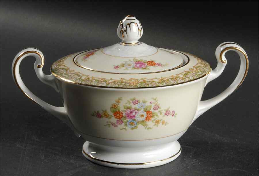 N99 Sugar Bowl & Lid by Noritake-1