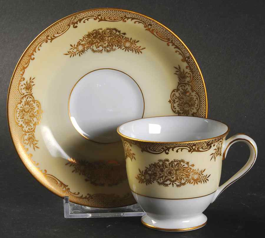 Nadine Footed Demitasse Cup & Saucer Set by Noritake-1