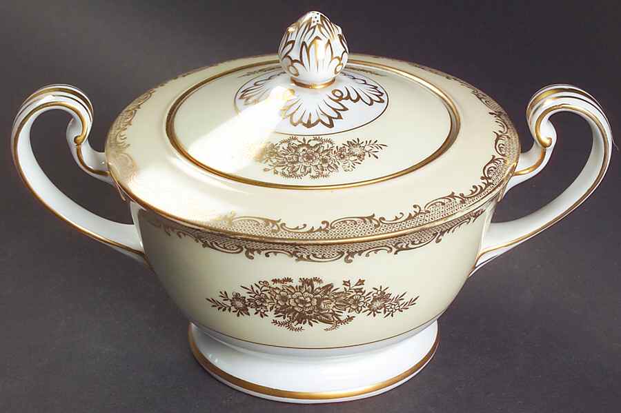 Nadine Sugar Bowl & Lid by Noritake-1