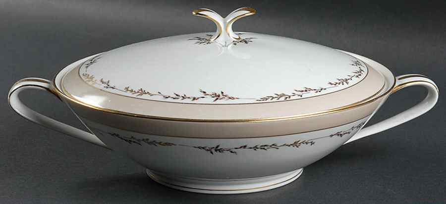 Nadya Round Covered Vegetable by Noritake-1
