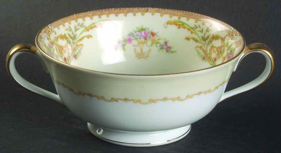 Nanette Footed Cream Soup Bowl by Noritake-1