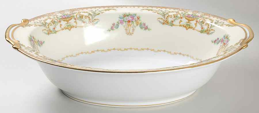 Nanette 10" Oval Vegetable Bowl by Noritake-1