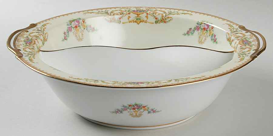 Nanette 10" Round Divided Vegetable Bowl by Noritake-1