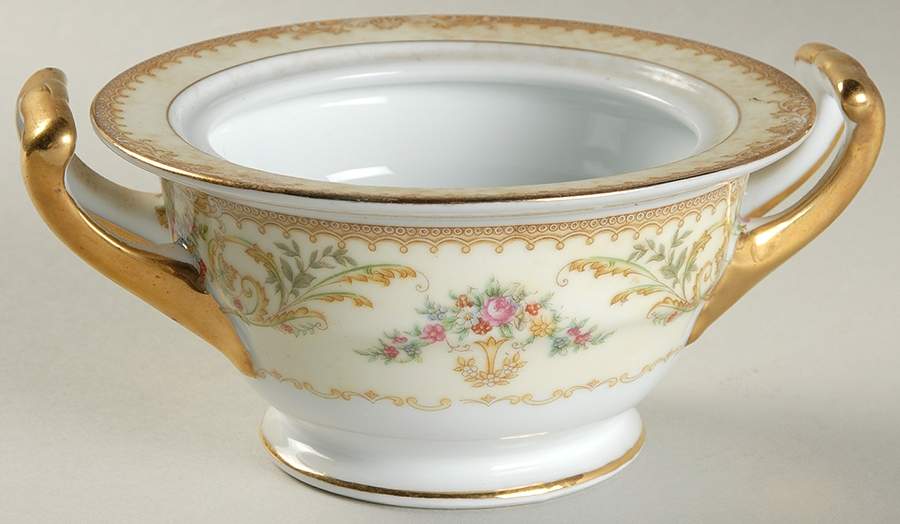 Nanette Sugar Bowl No Lid by Noritake-1
