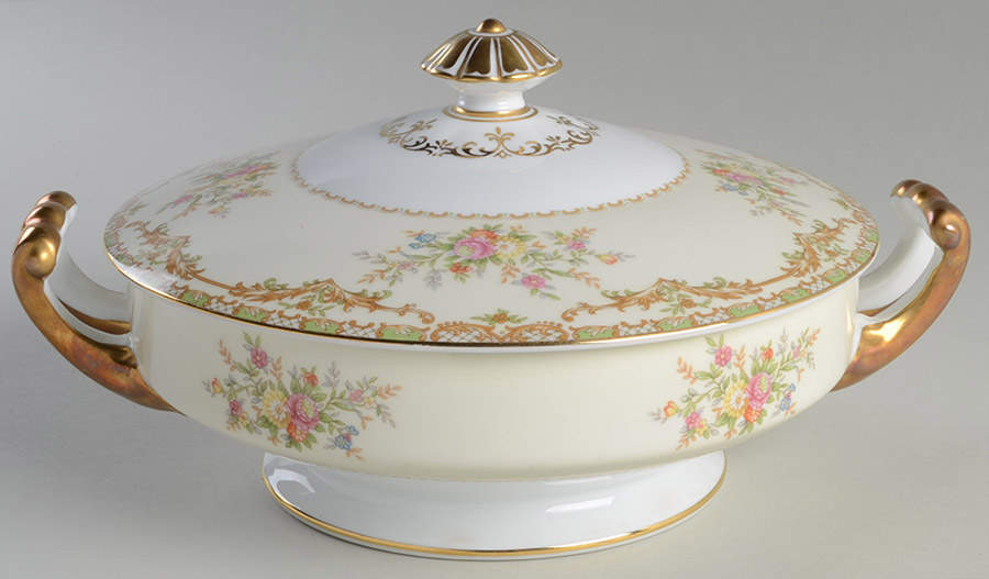 Nanarosa Round Covered Vegetable by Noritake-1