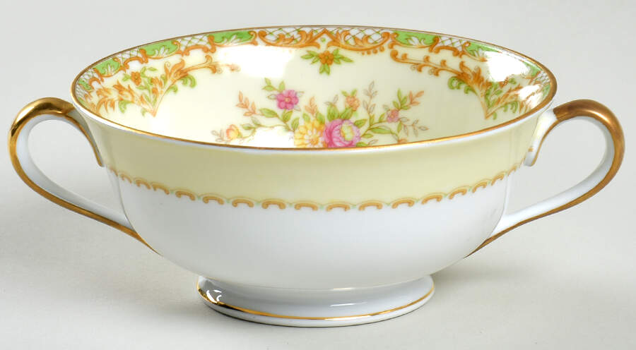Nanarosa Footed Cream Soup Bowl by Noritake-1
