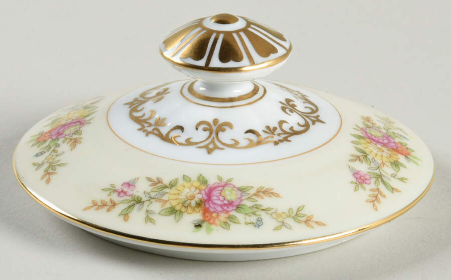 Nanarosa Lid for Sugar Bowl by Noritake-1
