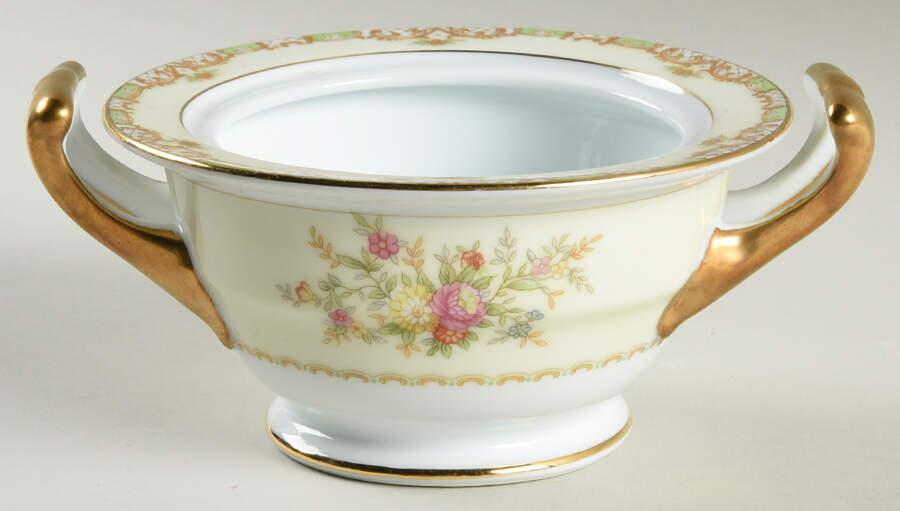 Nanarosa Sugar Bowl No Lid by Noritake-1