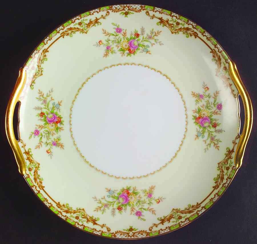 Nanarosa Handled Cake Plate by Noritake-1