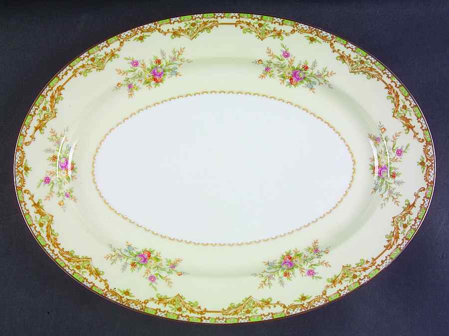 Nanarosa 13" Oval Serving Platter by Noritake-1