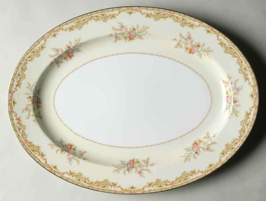 Nanarosa 16" Oval Serving Platter by Noritake-1