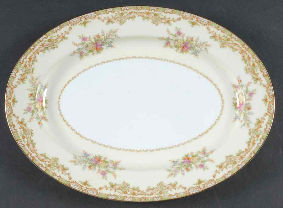 Nanarosa 11" Oval Serving Platter by Noritake-1