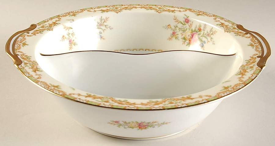 Nanarosa Round Divided Vegetable Bowl by Noritake-1