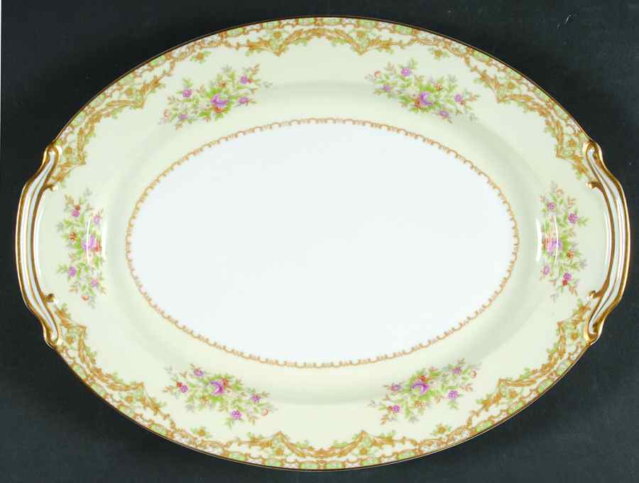 Nanarosa 13" Oval Serving Platter by Noritake-1
