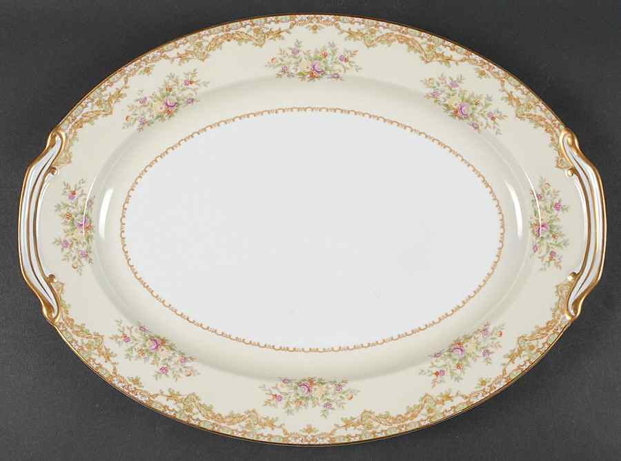 Nanarosa 16" Oval Serving Platter by Noritake-1