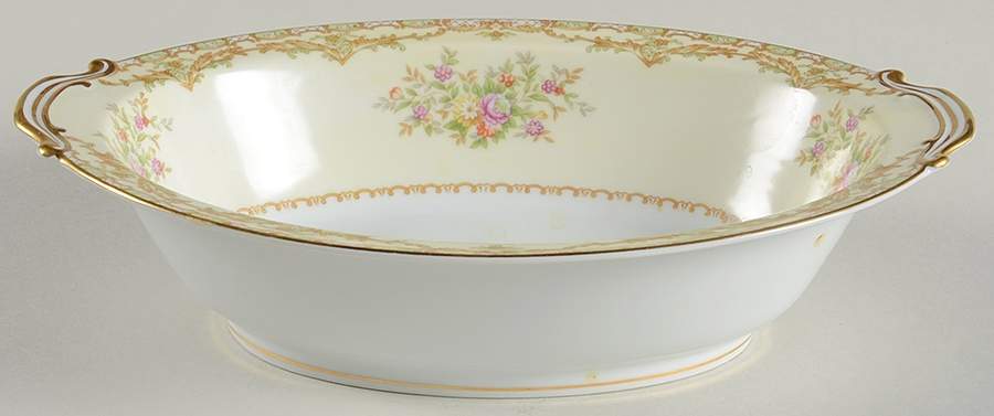 Nanarosa 10" Oval Vegetable Bowl by Noritake-1