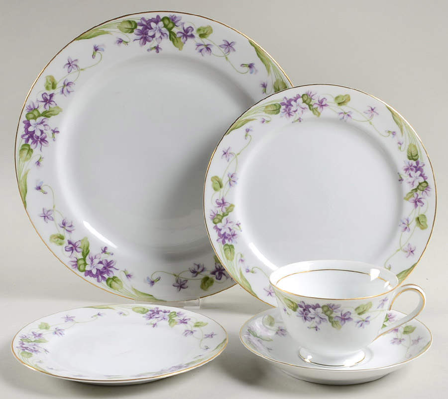 Nancy 5 Piece Place Setting by Noritake-1