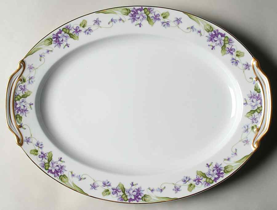 Nancy 16" Oval Serving Platter by Noritake-1