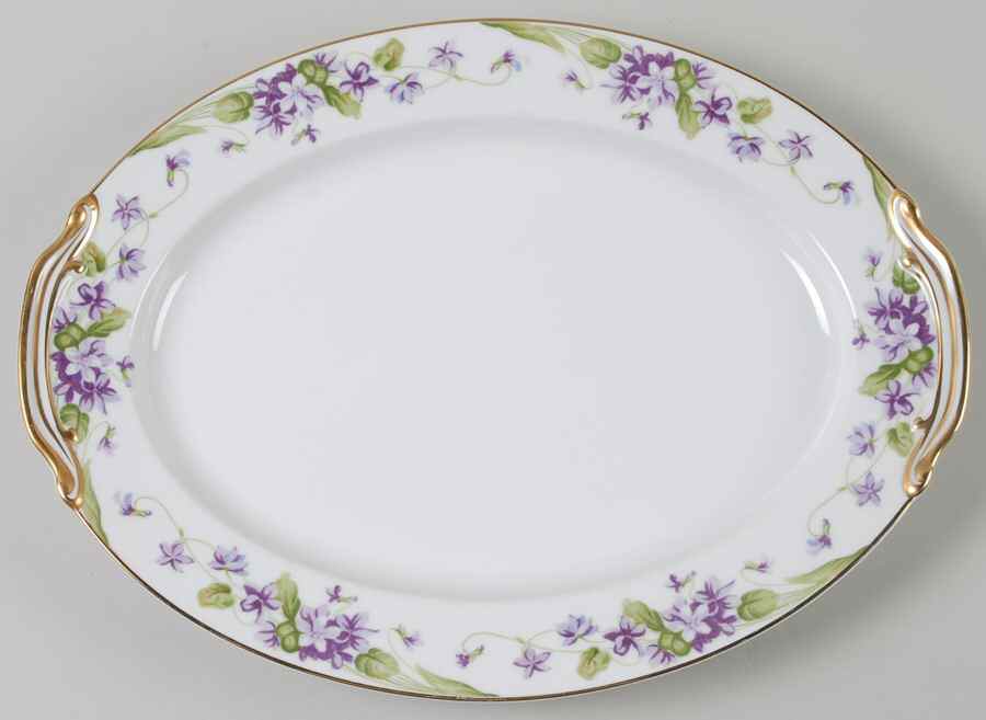 Nancy 13" Oval Serving Platter by Noritake-1