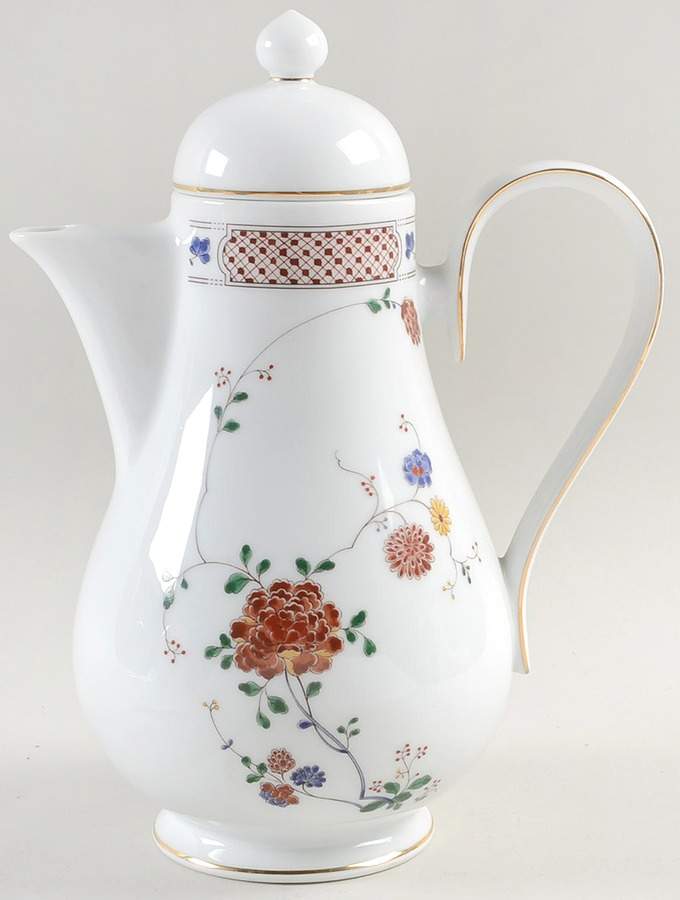 Nanking Coffee Pot & Lid by Noritake-1