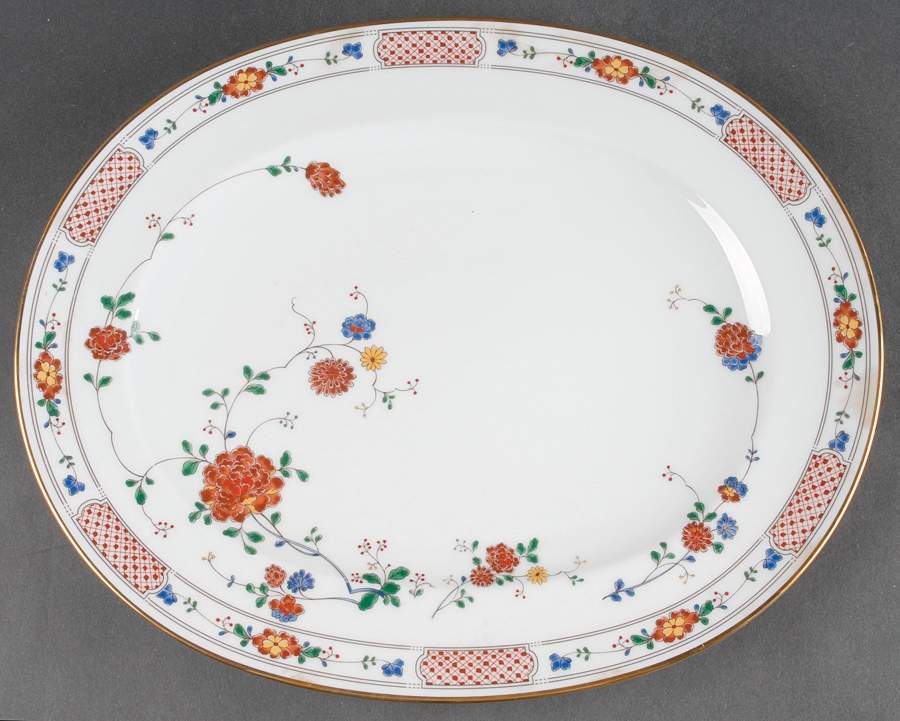 Nanking 15" Oval Serving Platter by Noritake-1