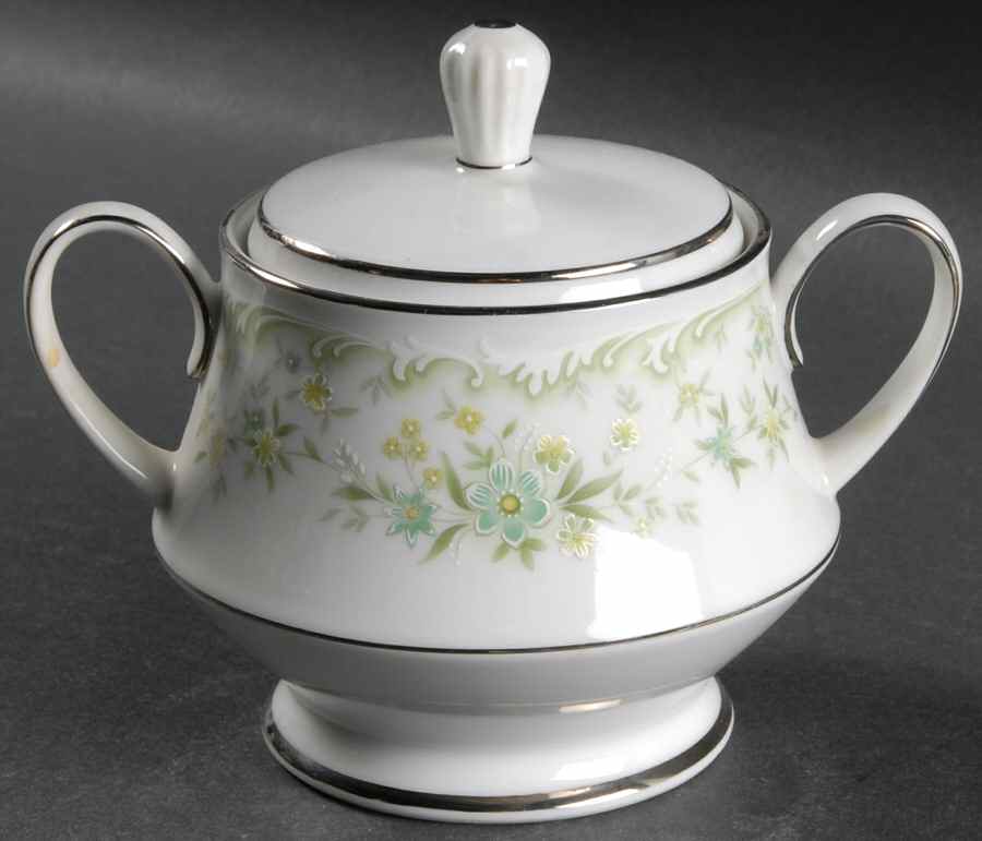 Nantes Sugar Bowl & Lid by Noritake-1