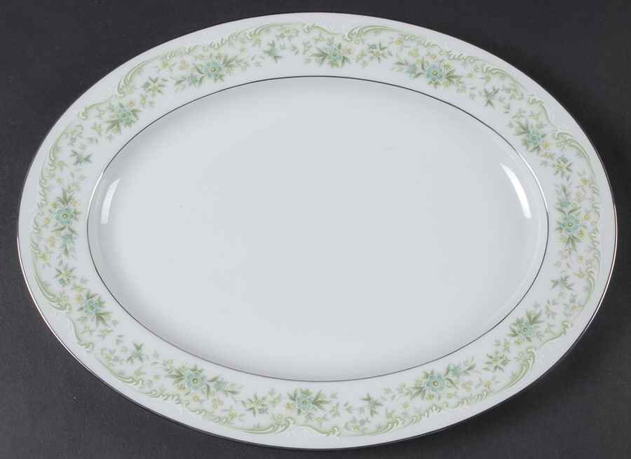 Nantes 11" Oval Serving Platter by Noritake-1