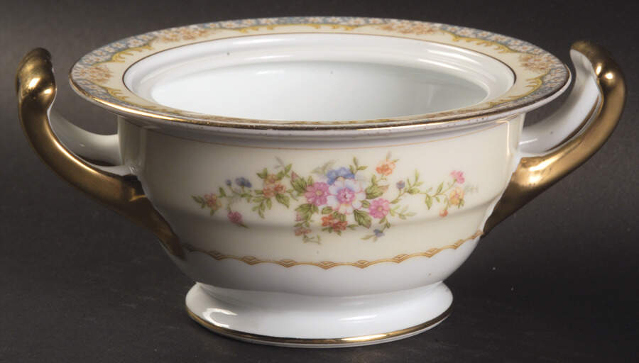 Naomi Sugar Bowl No Lid by Noritake-1