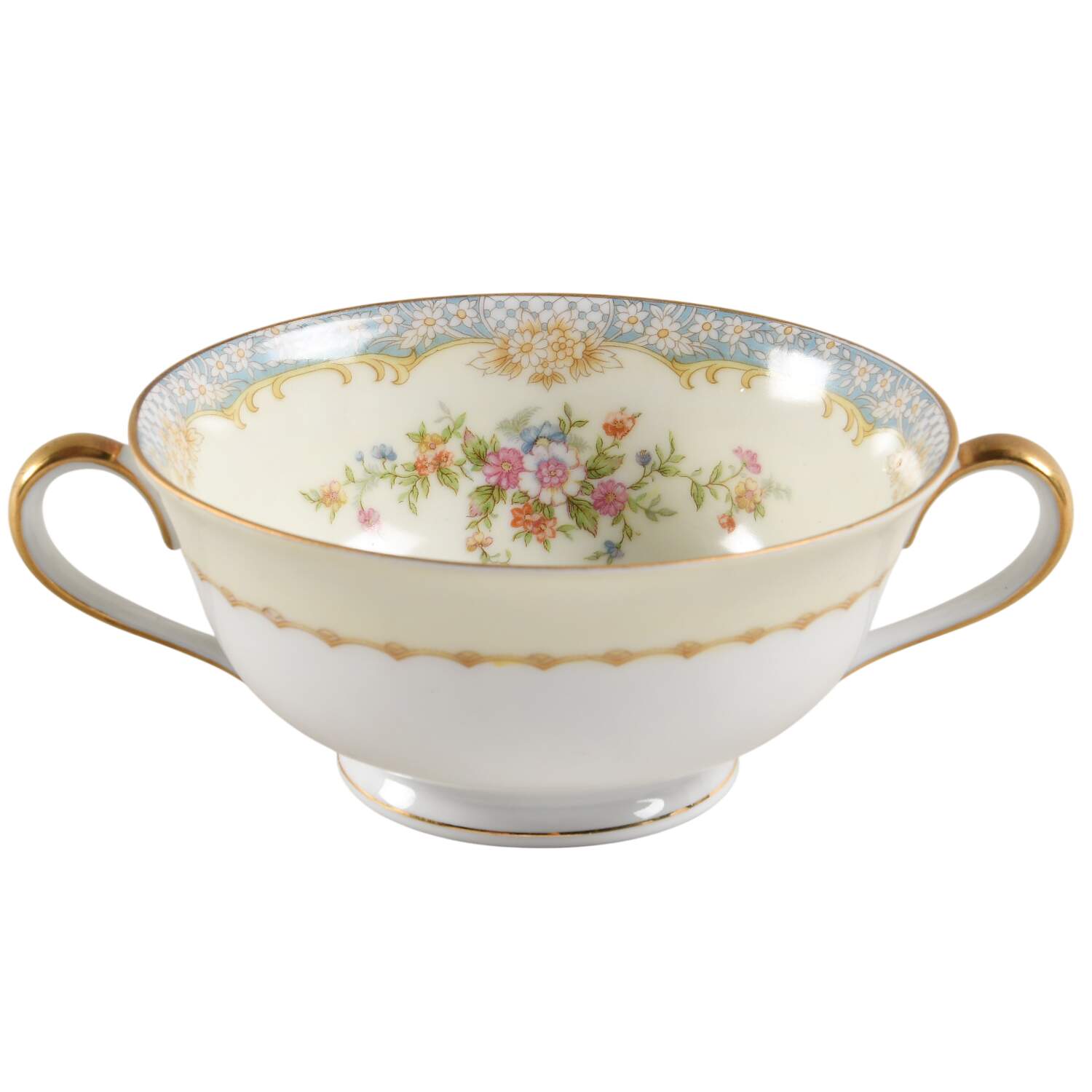 Naomi Footed Cream Soup Bowl by Noritake-1