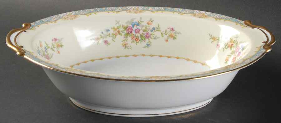 Naomi 10" Oval Vegetable Bowl by Noritake-1
