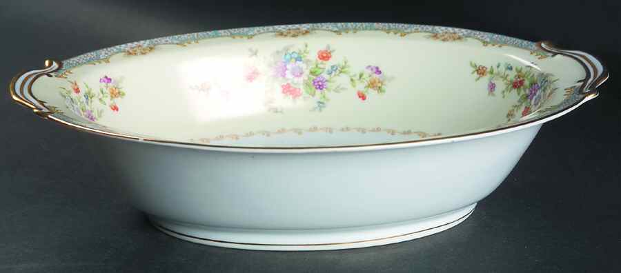 Naomi 10" Oval Vegetable Bowl by Noritake-1