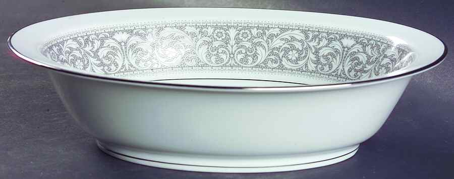 Naples 10" Oval Vegetable Bowl by Noritake-1