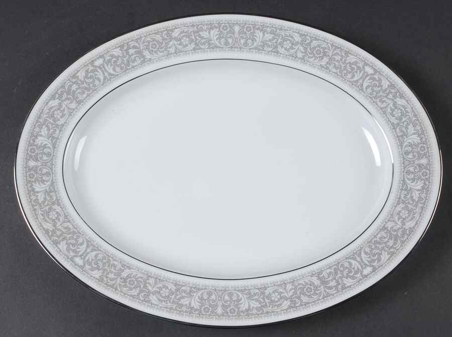 Naples 11" Oval Serving Platter by Noritake-1