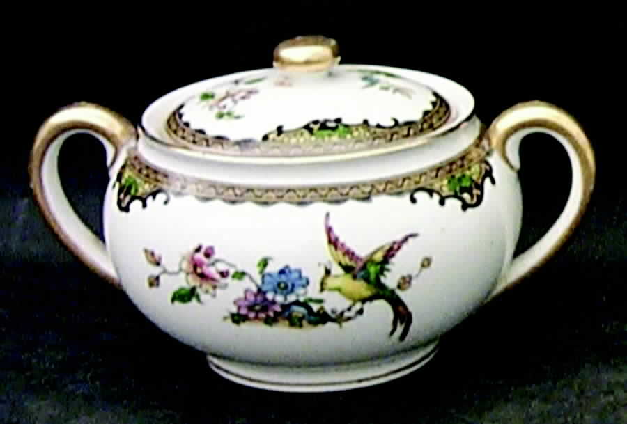 Navarre Mini Sugar Bowl & Lid by Noritake-1