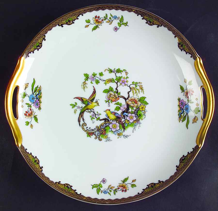 Navarre Handled Cake Plate by Noritake-1