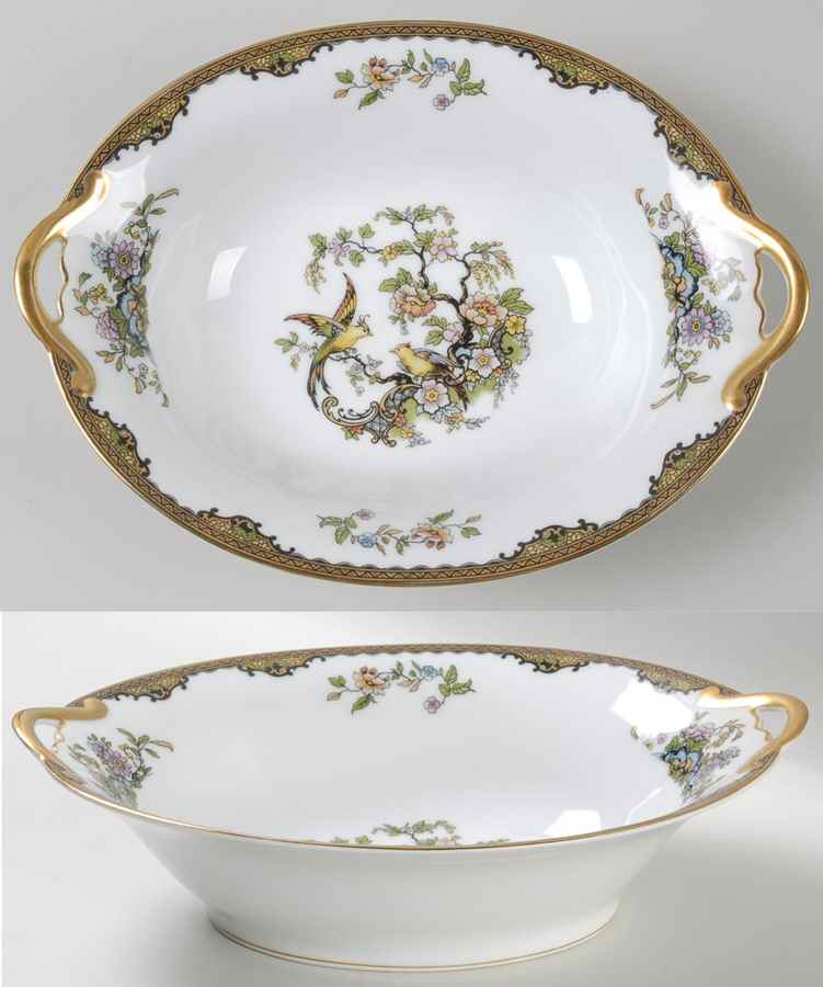 Navarre 10" Oval Vegetable Bowl by Noritake-1