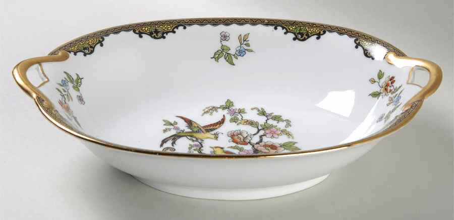 Navarre 9" Oval Vegetable Bowl by Noritake-1