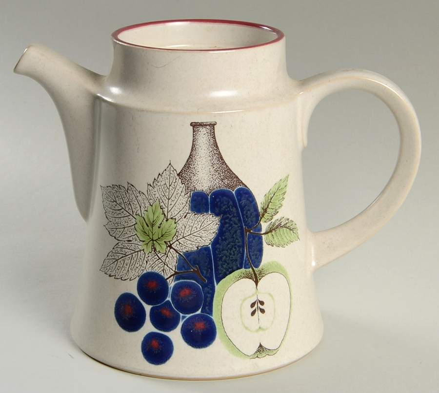 Napa Valley Tea/Coffee Pot No Lid by Noritake-1