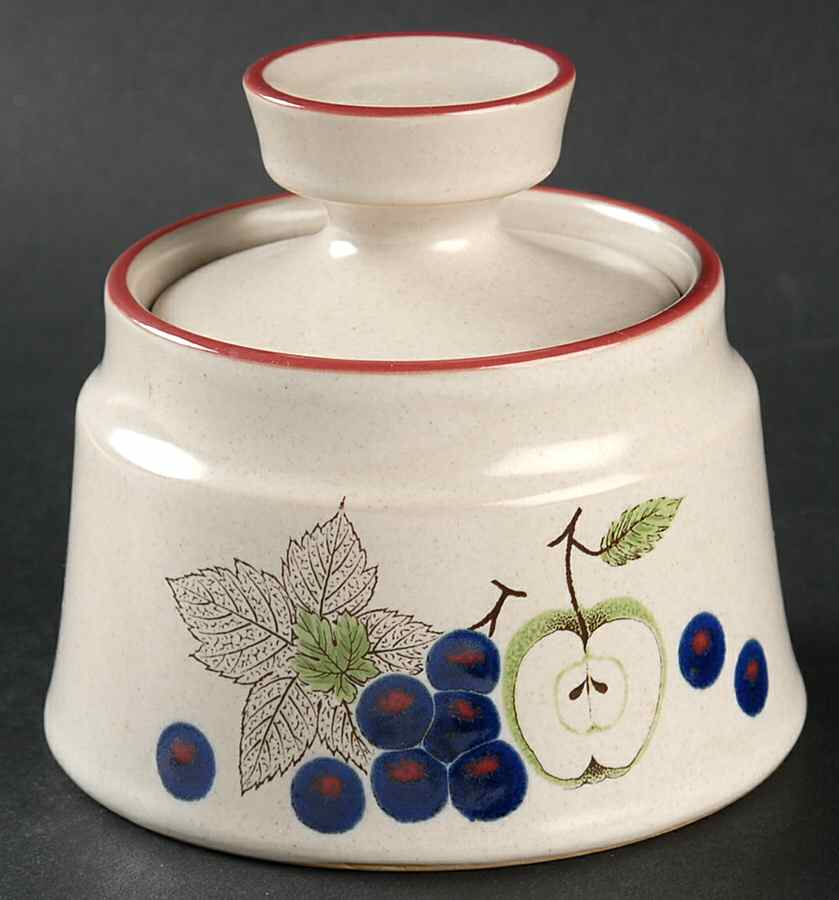 Napa Valley Sugar Bowl & Lid by Noritake-1