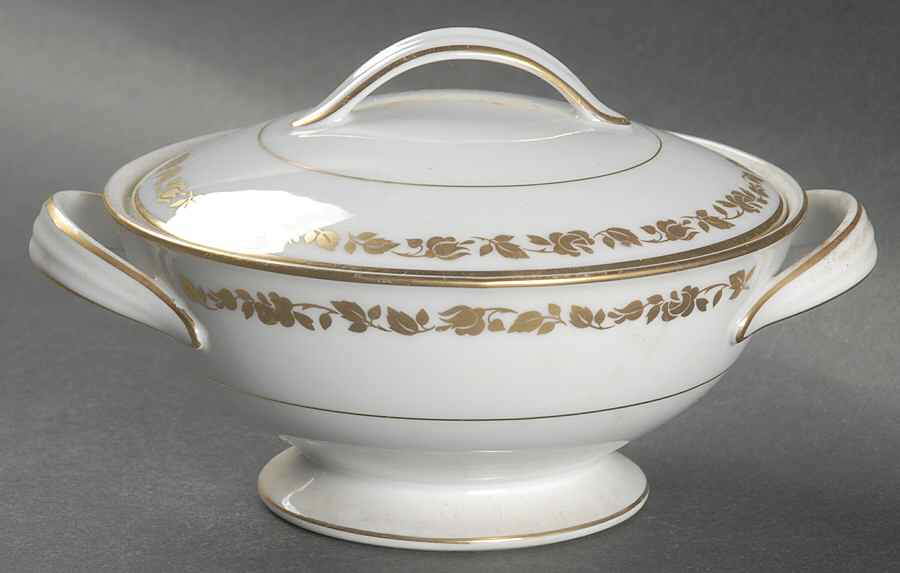 New Charm Sugar Bowl & Lid by Noritake-1