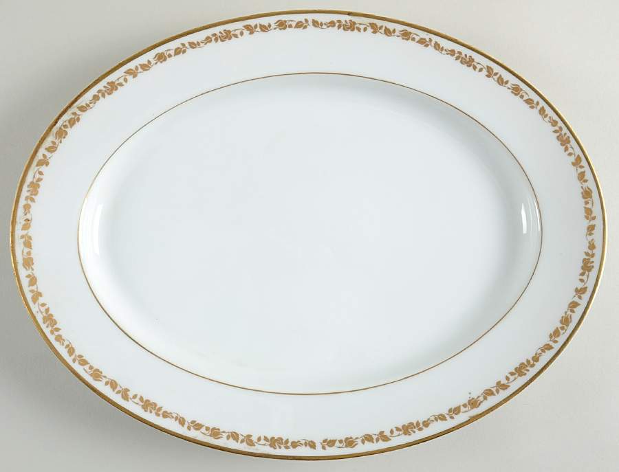 New Charm 13" Oval Serving Platter by Noritake-1