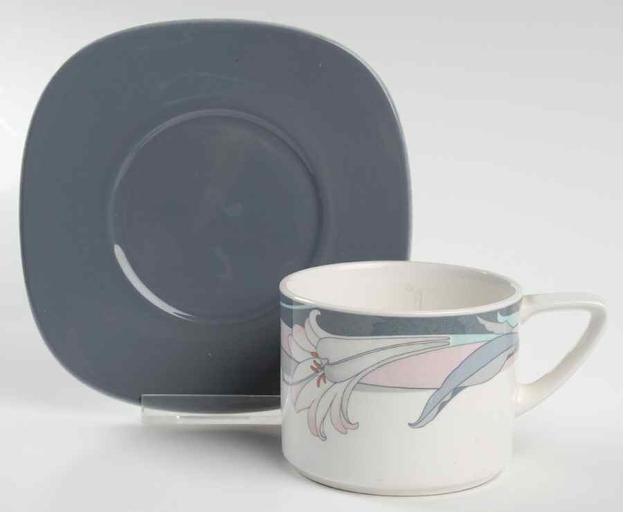 New Orleans Flat Cup & Saucer Set by Noritake-1
