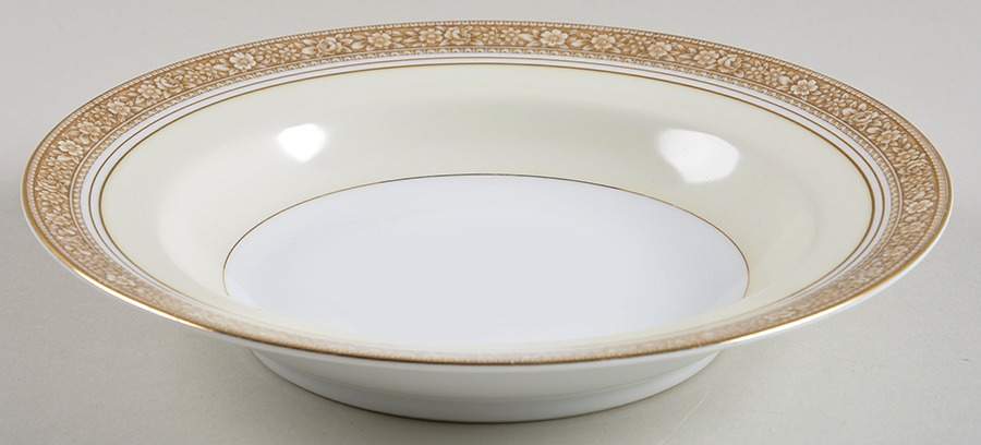 Nerrisa Rim Soup Bowl by Noritake-1