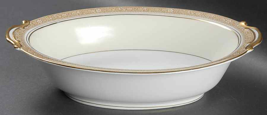 Nerrisa 10" Oval Vegetable Bowl by Noritake-1