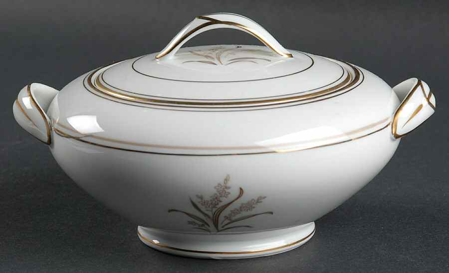Neville Sugar Bowl & Lid by Noritake-1